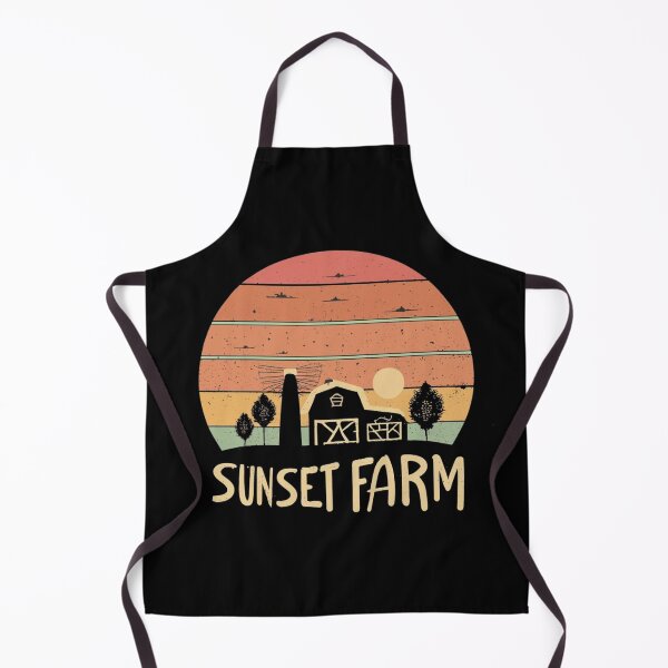 Item preview, Vintage colors sunset and sunset over the farm designed and sold by desinganddecor.