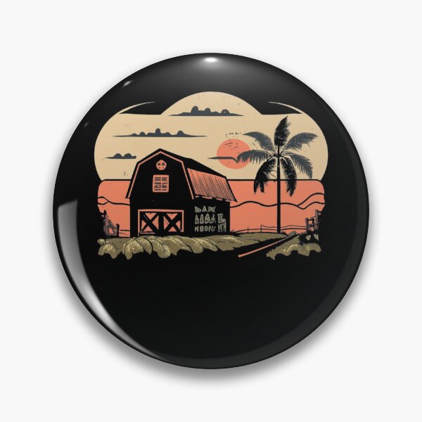 Item preview, Vintage colors sunset and sunset over the farm designed and sold by desinganddecor.