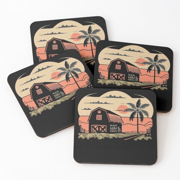 Item preview, Vintage colors sunset and sunset over the farm designed and sold by desinganddecor.