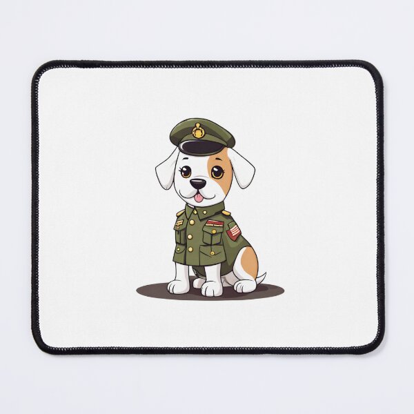 Item preview, Dog Soldier In Army Uniform Classic designed and sold by Majestic Paws.