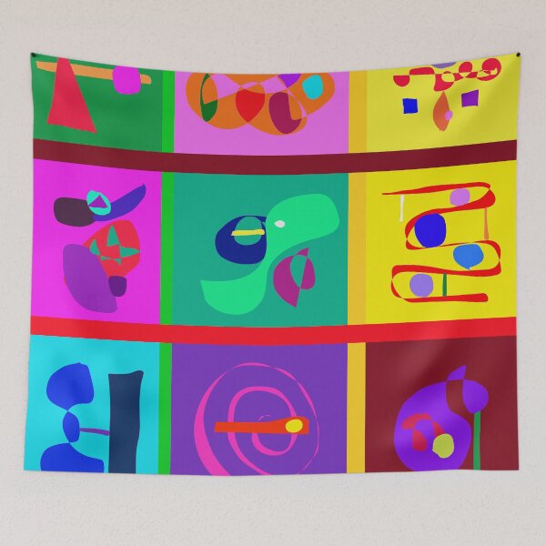 Item preview, A Collection of Nine Abstract Miniatures 15 designed and sold by masabo.