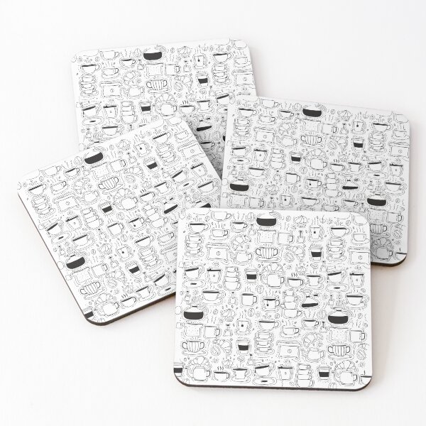 Item preview, Heartbeat Coffee, gift for coffee lover designed and sold by ORIGINSTIX.