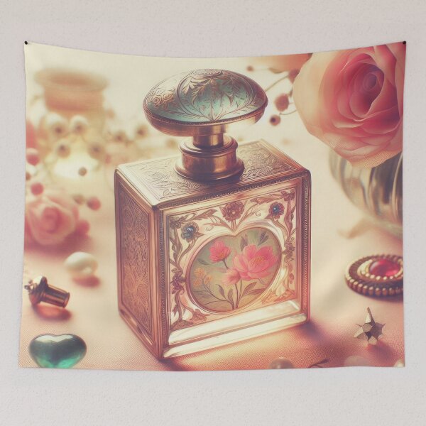 Item preview, happy valentines day  retro perfume designed and sold by Expressions-Sel.