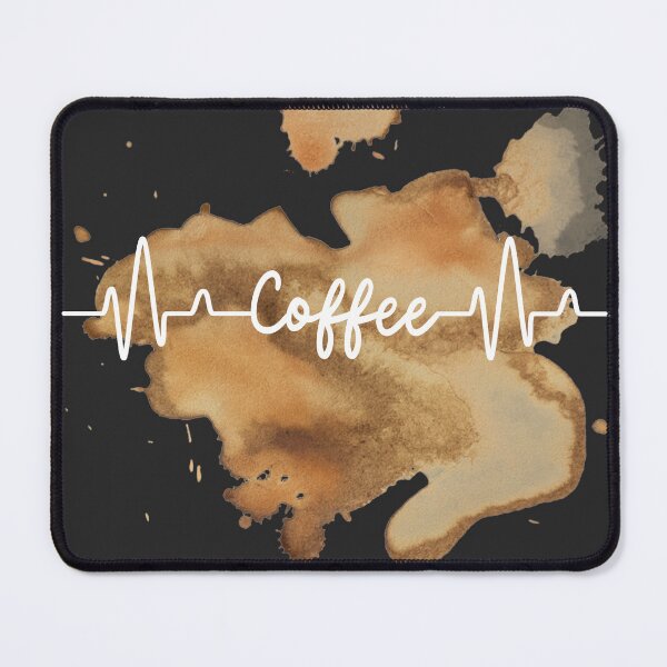 Item preview, Heartbeat Coffee, gift for coffee lover designed and sold by ORIGINSTIX.