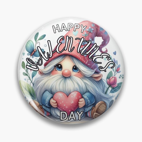 Item preview, valentine gnome designed and sold by bonjourmadame4.