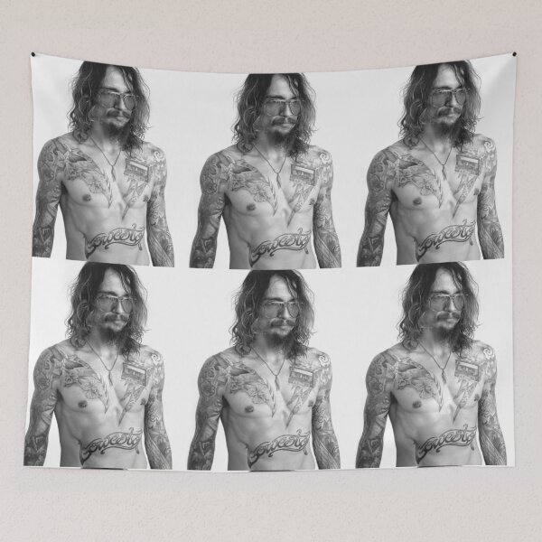 Item preview, Justin Hawkins shirtless designed and sold by appa-sr.
