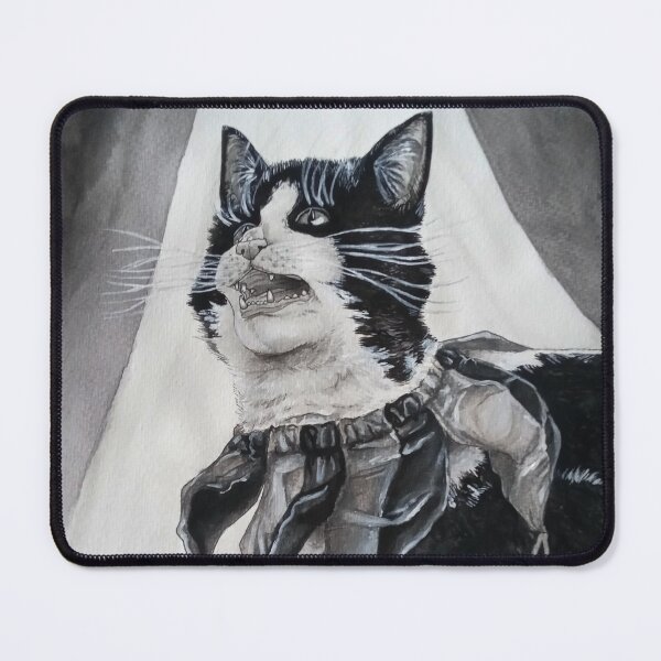 Item preview, "The Fool" watercolor painting of my cat designed and sold by Lxsketch.