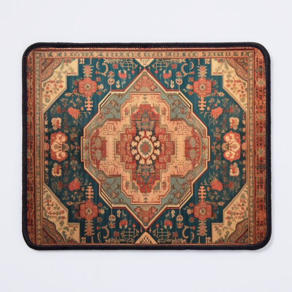 Item preview, Antique Vintage Persian Carpet Rug designed and sold by GrinGalore.