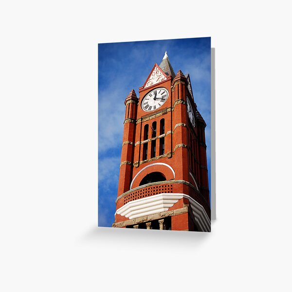 Old Clock Tower ~ Port Townsend, Washington ~ Greeting Card