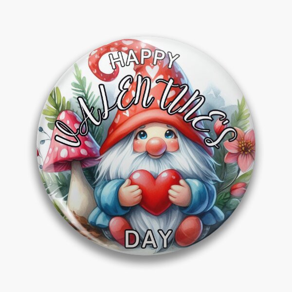 Item preview,  valentine gnome designed and sold by bonjourmadame4.