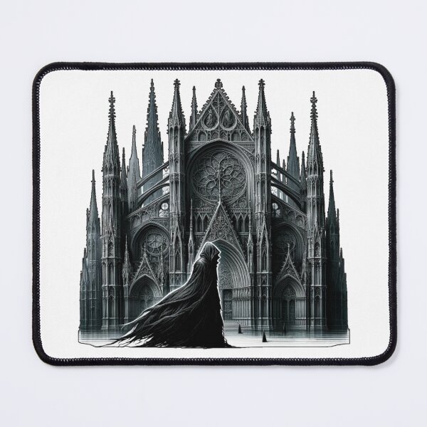 Item preview, Gothic Cathedral with Spires and Ghost Spirit Passing designed and sold by kylmllr101684.