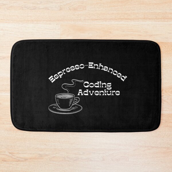 Item preview, Espresso-Enhanced Coding Adventure designed and sold by FashCode.