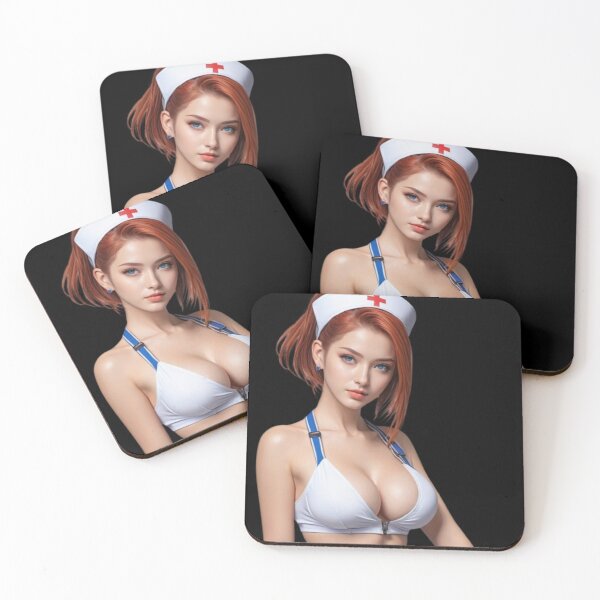 Item preview, bishoujo nurse redhead designed and sold by WingedMeteor.