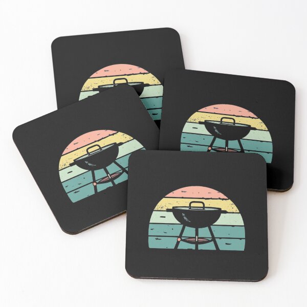 Item preview, Vintage colors sunset and barbeque designed and sold by desinganddecor.