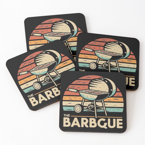 Item preview, Vintage colors sunset and barbeque designed and sold by desinganddecor.