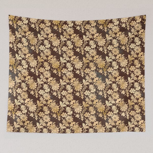 Item preview, Nostalgic Flowers Damask designed and sold by alivehumansoul.