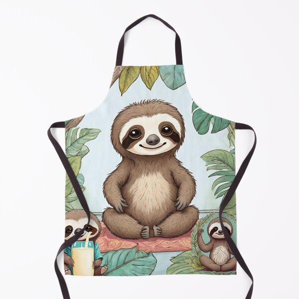 Item preview, Cute Cartoon Baby Sloth Animal, Cute Baby Sloths Are Chilled Vibing Sloths   designed and sold by Cuteanimalgifts.