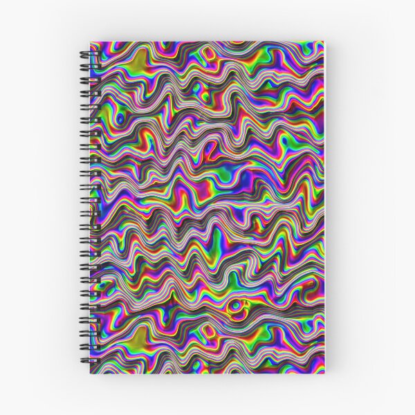 Item preview, 3D Rainbow Waves Texture designed and sold by TheRulerofEarth.