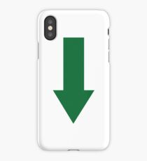 Green arrow iPhone Case