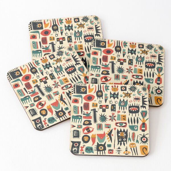 Item preview, Primitive Folklore Art designed and sold by sheprint.