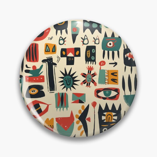 Item preview, Primitive Folklore Art designed and sold by sheprint.