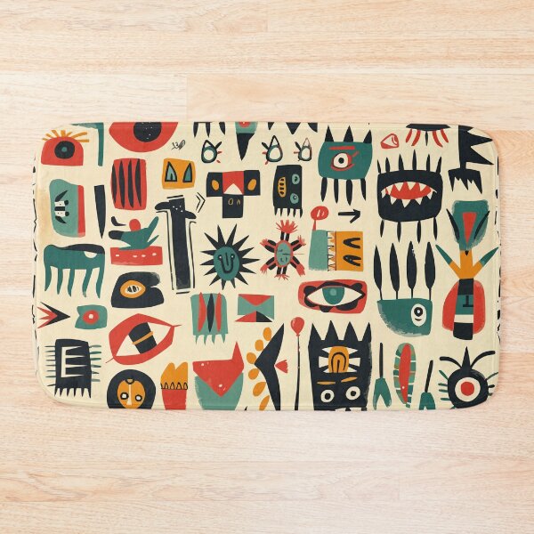 Item preview, Primitive Folklore Art designed and sold by sheprint.