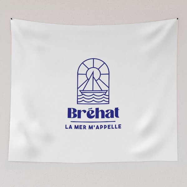 Item preview,  Bréhat the sea is calling me - Brittany Morbihan 56 Sea Holidays Beach designed and sold by Burning Dog.