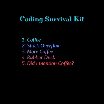 Artwork thumbnail, Coding Survival Kit by FashCode