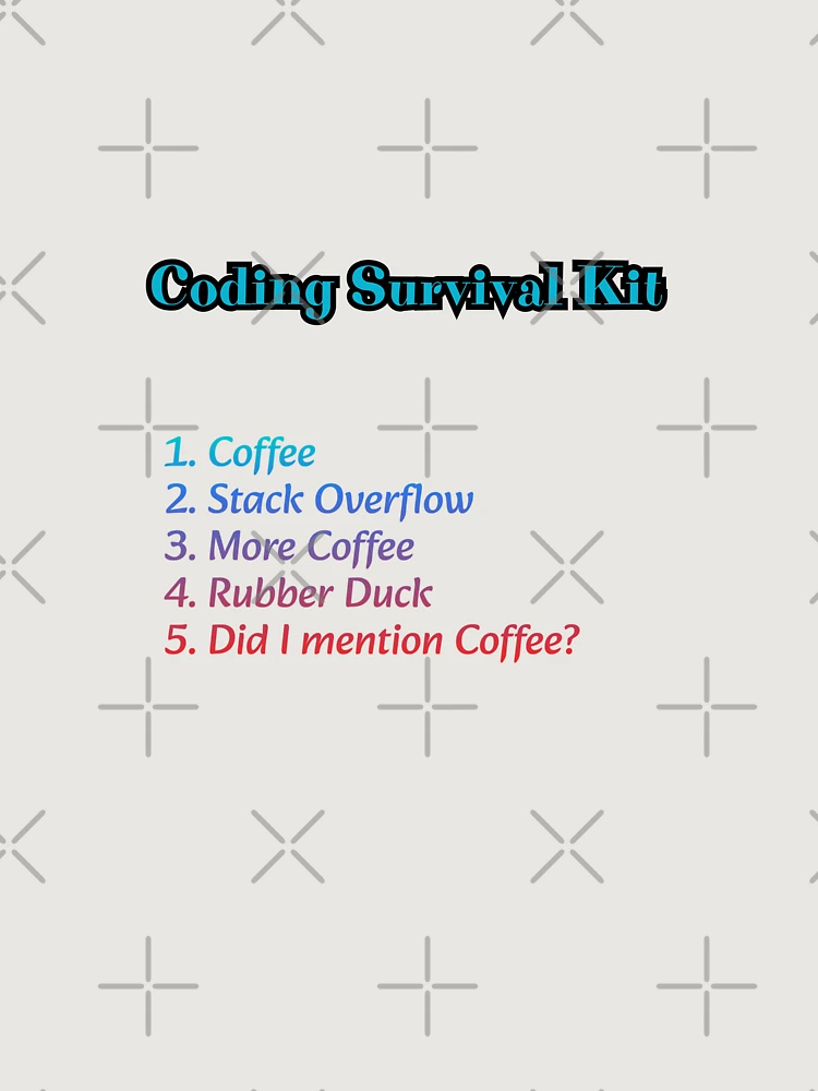Thumbnail 6 von 6, Premium Oversized Pullover, Coding Survival Kit designt und verkauft von FashCode.