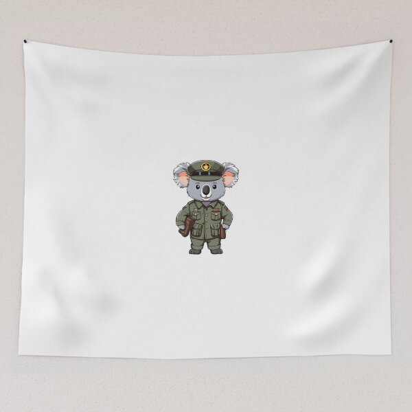 Item preview, Koala Soldier In Army Uniform Classic designed and sold by Majestic Paws.