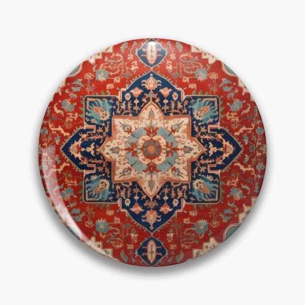 Item preview, Antique Persian Rug Pattern designed and sold by GrinGalore.