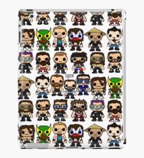QWA Vinyl Pop-fighters iPad Case/Skin