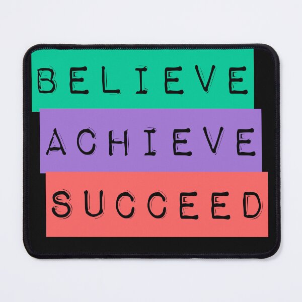 Item preview, BELIEVE & ACHIEVE & SUCCEED designed and sold by DesginPro.