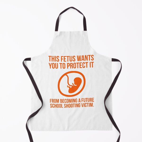 Item preview, Fetus against school shootings designed and sold by Rachel the Artist .