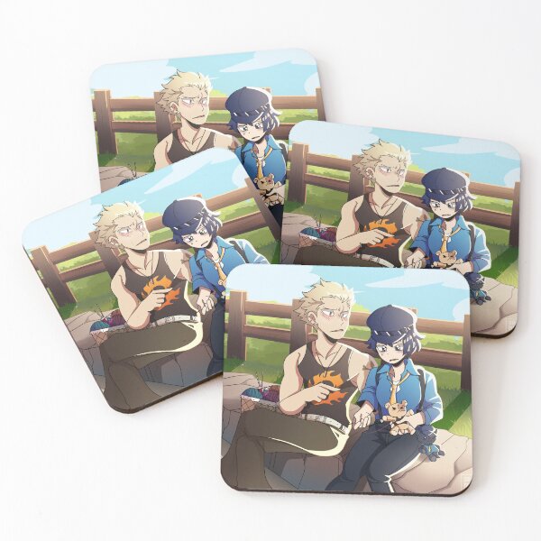 Item preview, Kanji and Naoto designed and sold by Dragnoodles.