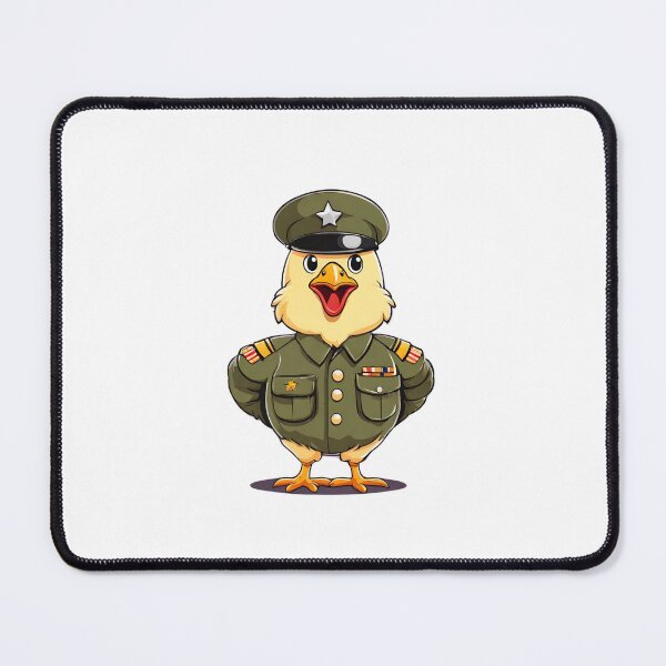 Item preview, Chicken Soldier In Army Uniform Classic designed and sold by Majestic Paws.