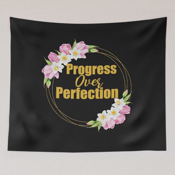 Item preview, Progress Over Perfection designed and sold by package11.
