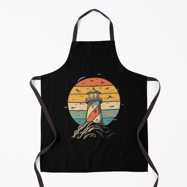 Item preview, Vintage colors sunset and Lighthouse designed and sold by desinganddecor.