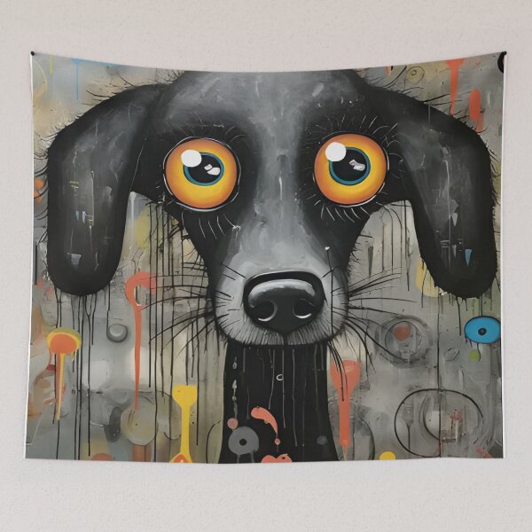 Item preview, Poodle punk Portrait  designed and sold by SHADOW DYNASTY.
