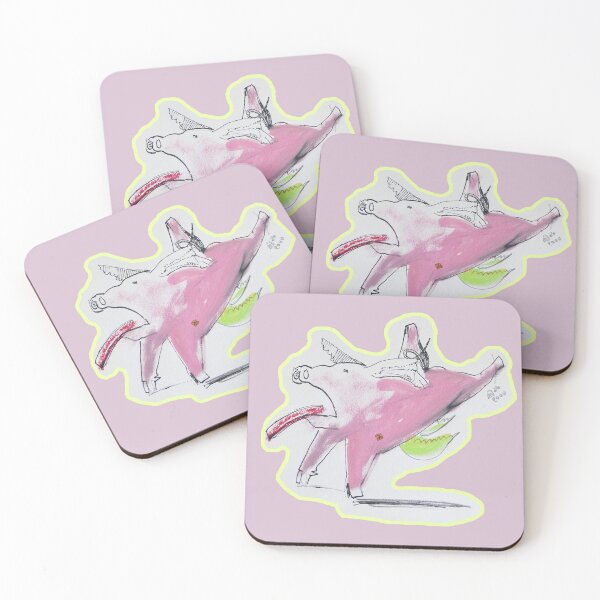 Item preview, Pig Learning Flight (drawing by ACCI)  designed and sold by VanyssaGraphics.