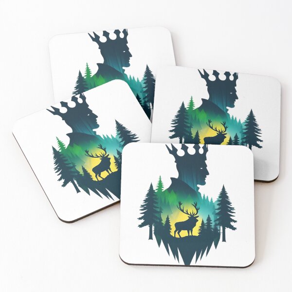 Item preview, a king deer in the forest designed and sold by Babajexodas.