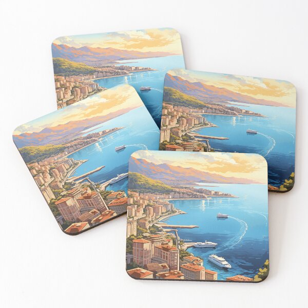 Item preview, Discovering Monaco's Coastal Charms #3 designed and sold by Anuchartl.
