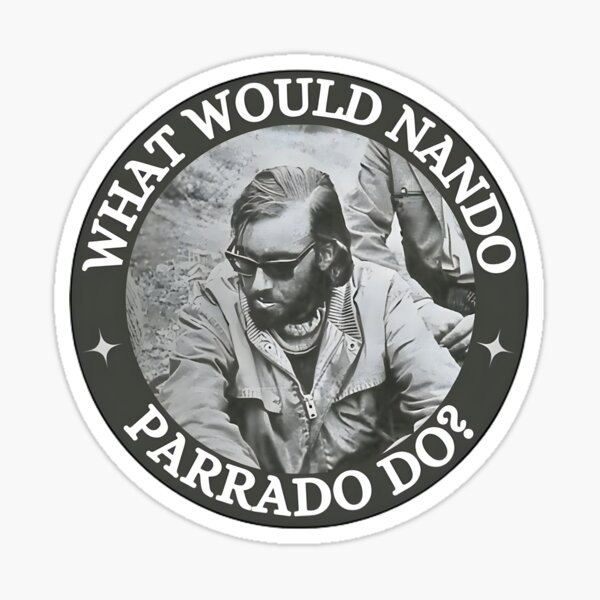 Item preview, Nando's Resilience: What Would Nando Parrado Do? designed and sold by DrawingLuz.