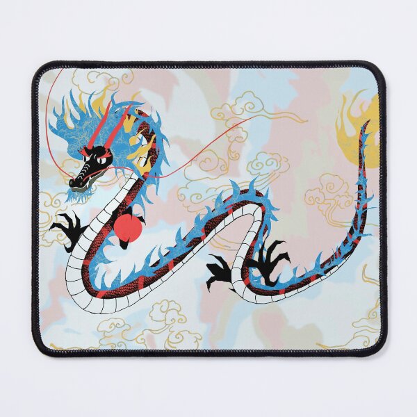 Item preview, Copy of Chinese Dragon and auspicious clouds for new year (blue) designed and sold by ZOE-fight.