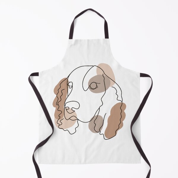 Item preview, line art Spaniel lover designed and sold by hemp3x.