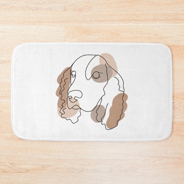 Item preview, line art Spaniel lover designed and sold by hemp3x.
