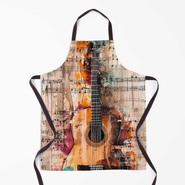 Item preview, "Guitar Notes in Harmony" designed and sold by Art-Vortex-fr.