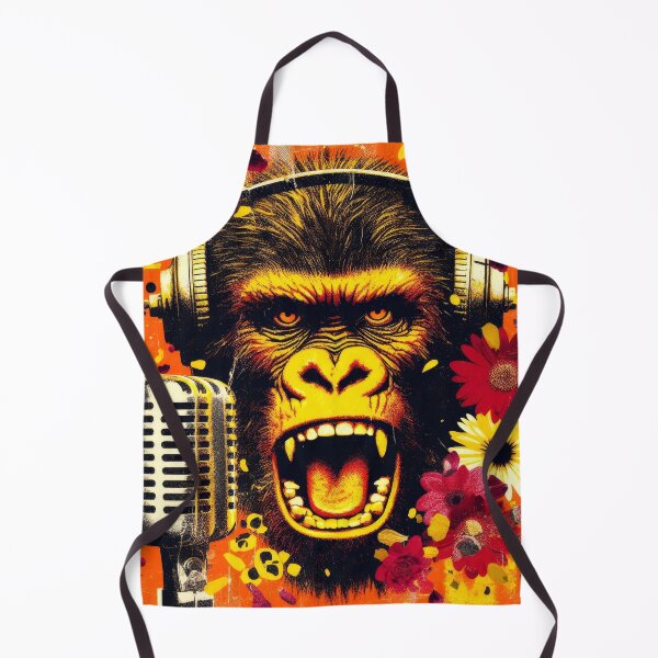 Item preview, Funky Gorilla Radio 1 designed and sold by Andy Gambino Art.