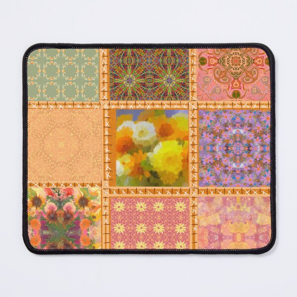 Item preview, Apricot coloured pattern designed and sold by Flowersonstuff.