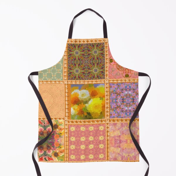 Item preview, Apricot coloured pattern designed and sold by Flowersonstuff.